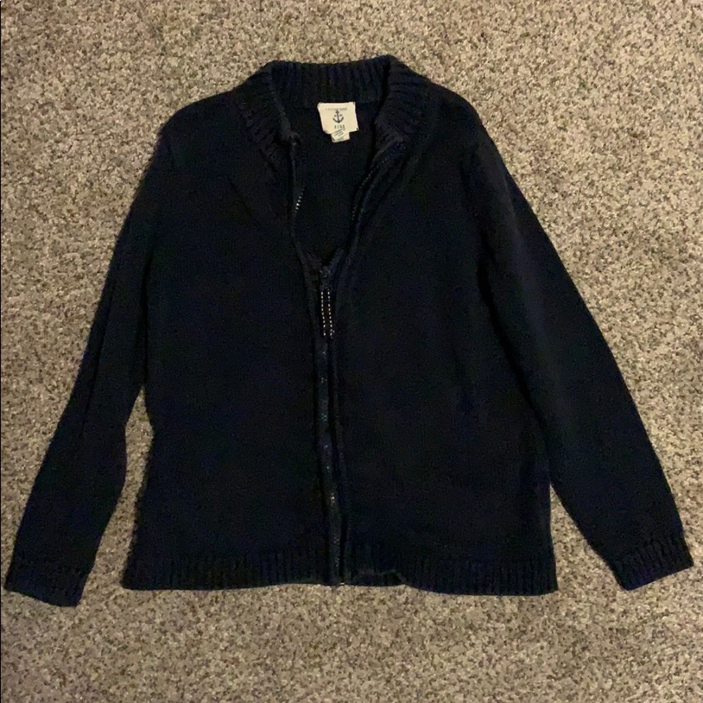 Lands End Zip Sweater